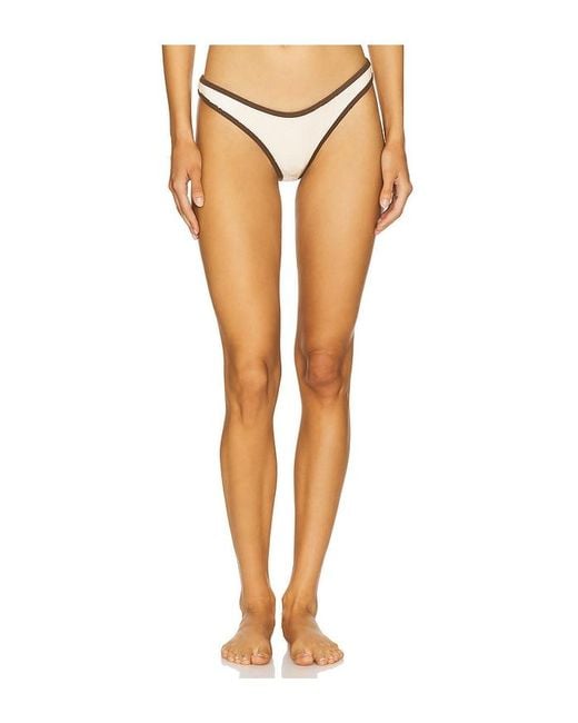 Devon Windsor White Annie Bikini Bottom