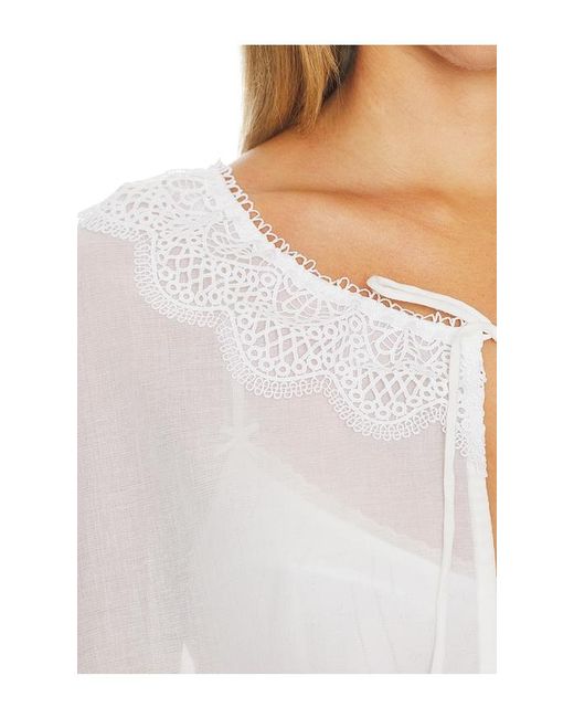 Tularosa White Topaz Cape Top