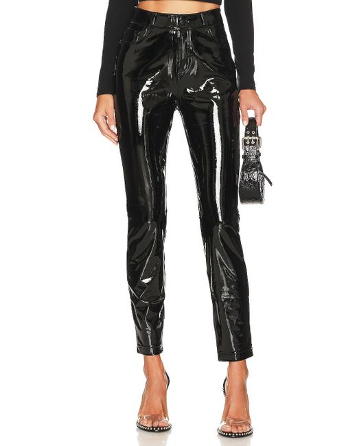 Commando Faux Patent Leather Pant in Black | Lyst