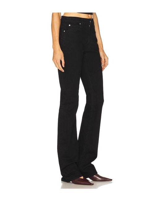 GRLFRND Black Remy Slim Boot