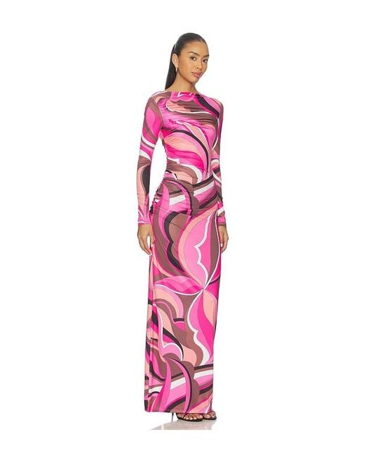 Cin Cin Pink Empress Maxi Dress