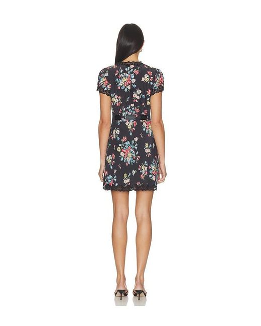 ROBE CORINA en Multi Rixo en coloris Black