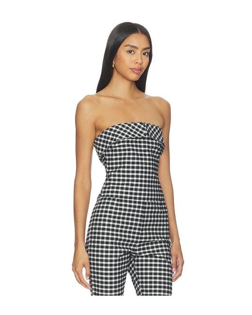 Posse Multicolor Chiara Strapless Top