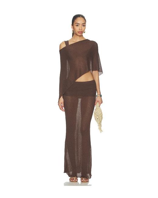 lovewave Brown The Hadley Top