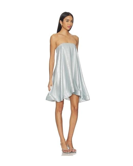 L'idée White Aman Mini Dress