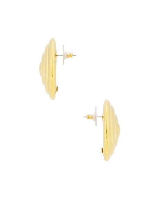 Lelet Metallic Ziggy Stud Earrings