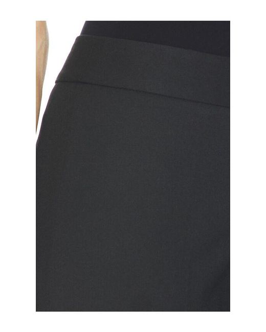 Smythe Black Cuffed Flood Pant