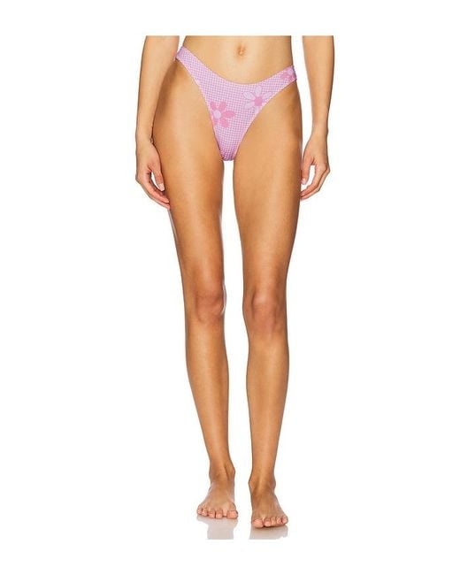 Heavy Manners Multicolor High Cut Cheeky Bikini Bottoms