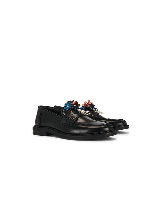Filling Pieces Black Bouquet Loafer for men