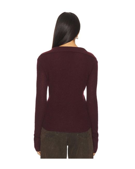 Citizens of Humanity Purple Simone Polo Sweater