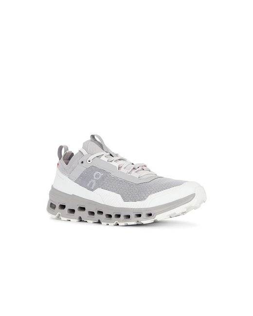 On Shoes White Cloudultra 2 Po Sneaker for men