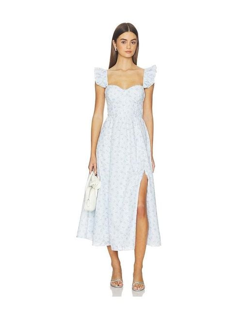 Astr White Wedelia Dress