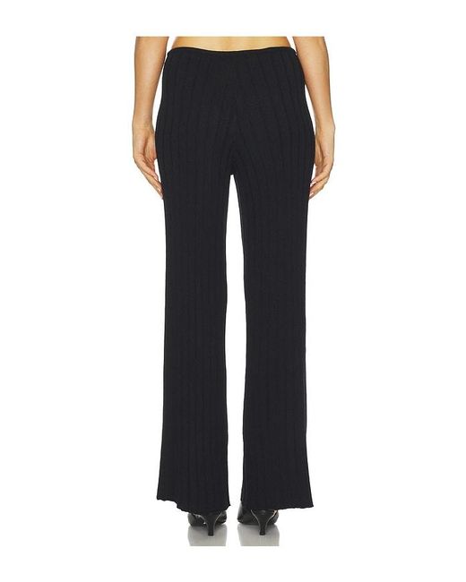 SNDY'S Blue Baha Ribbed Wide Leg