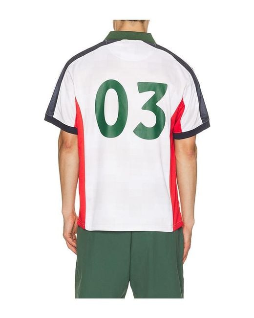 BBCICECREAM Green Midi Polo for men