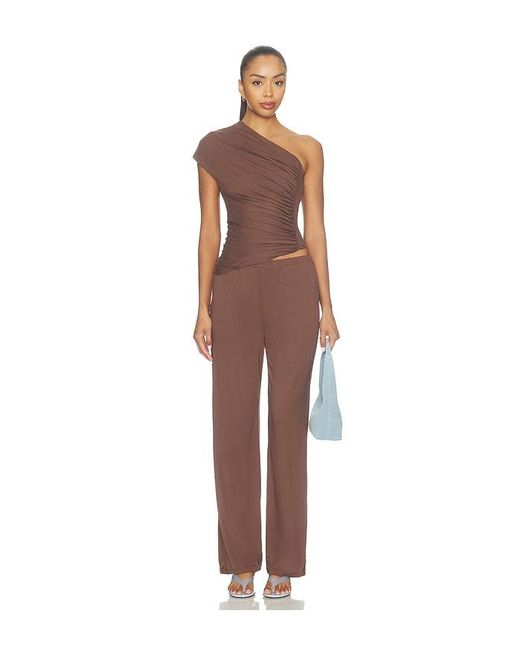 Madison The Label Brown Veya Top