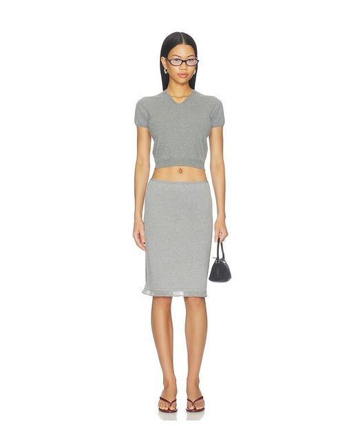 geel Gray Romi Sweater