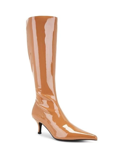 Jeffrey Campbell Brown Boot Distant-Hi