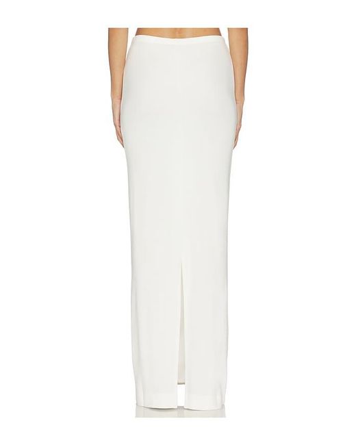 ÉTERNE White Emma Skirt