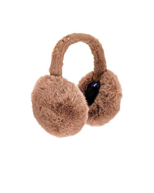 Hat Attack Gray Oversized Faux Fur Earmuff
