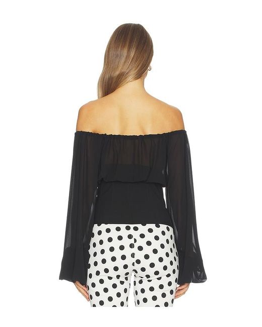 Miaou Black Solene Top