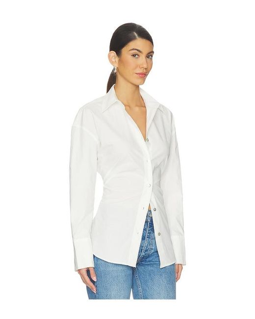 Nia White Jules Shirt