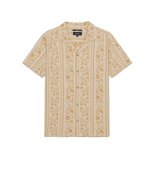 Roark Natural Gonzo Short Sleeve Shirt for men