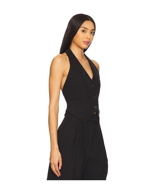 Lovers + Friends Black Alysson Top
