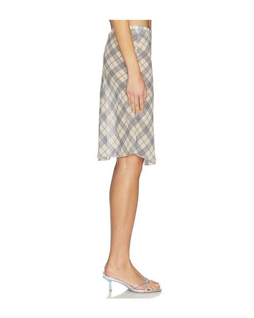 Lioness Natural Shoreline Midi Skirt