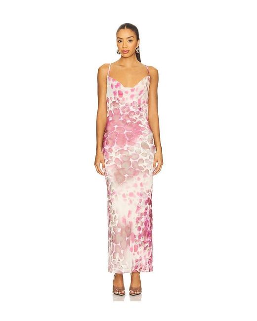 SNDY'S White X Revolve Skin Maxi Dress