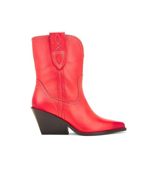 Free People Pitchfork Point ブーツ Red