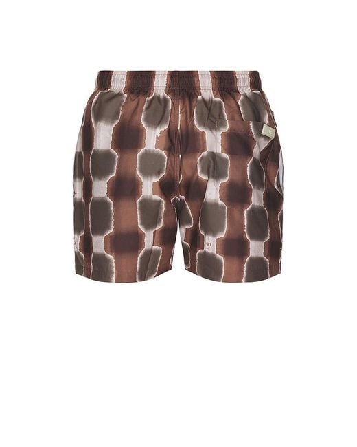 Oas Badeshorts Sable Totemic in Multicolor für Herren