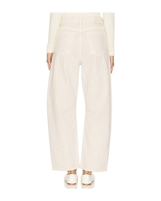 Citizens of Humanity White Miro Relaxed Jeans