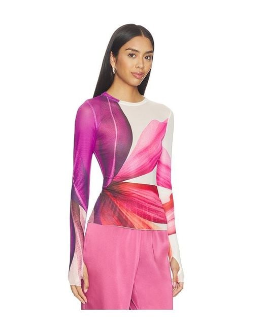 AFRM Pink Kaylee Top