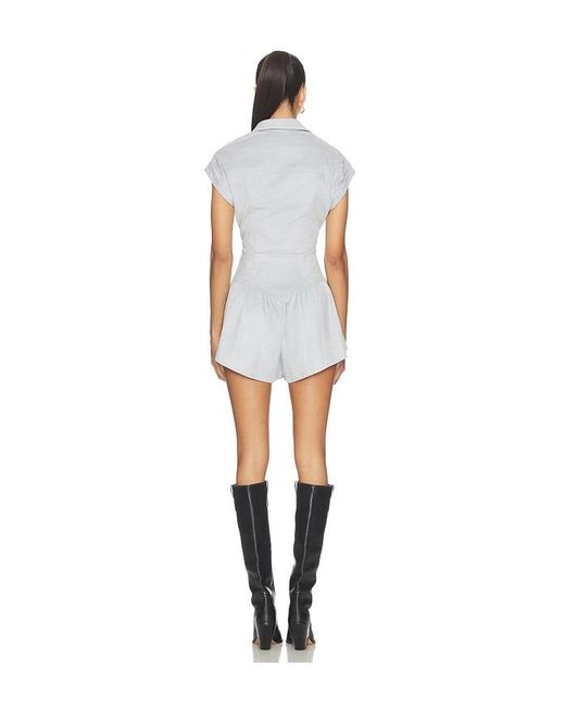 Saylor White Keira Romper