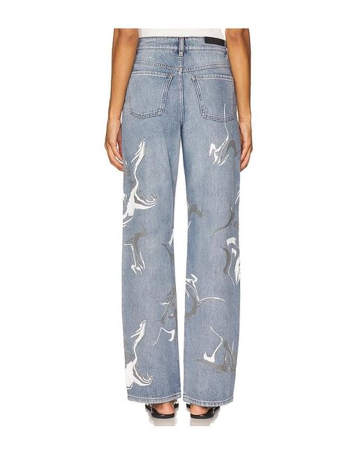 IRO Blue Ulya Wide Leg