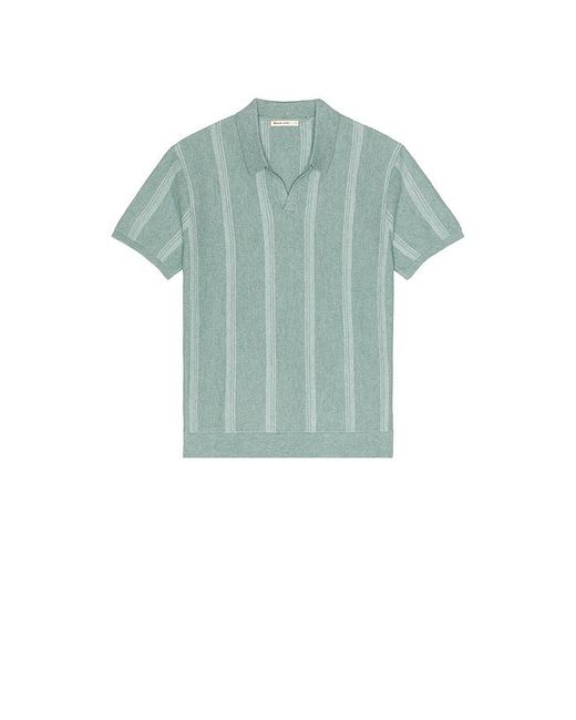 Marine Layer Green Liam Sweater Polo for men