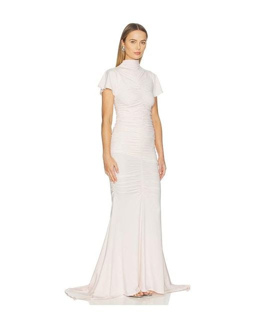 OW Collection Natural Marla Maxi Dress
