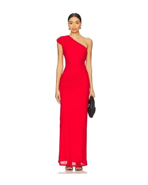 ROBE FLEUR en Red superdown