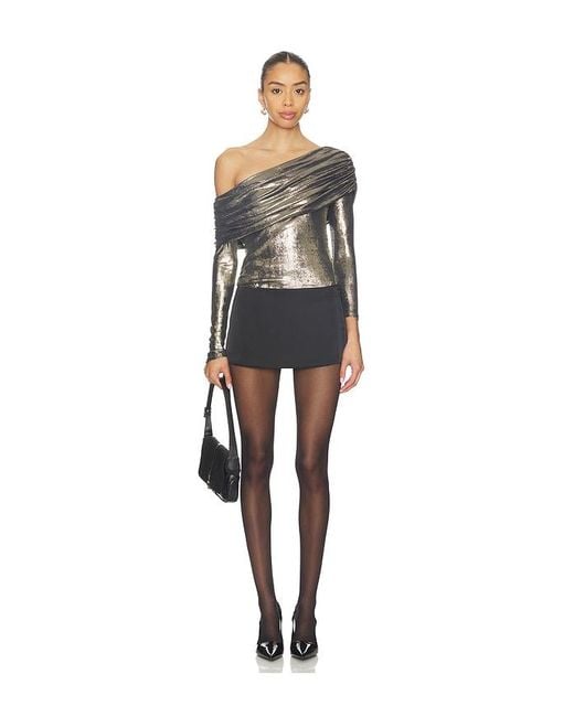 Lovers + Friends Black Jazz Top