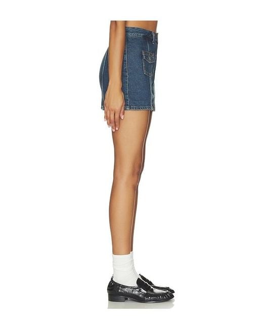 Levi's Blue Button Front Skort