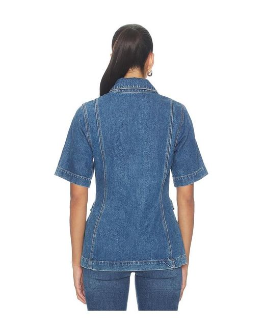 Veronica Beard Blue Sully Jacket