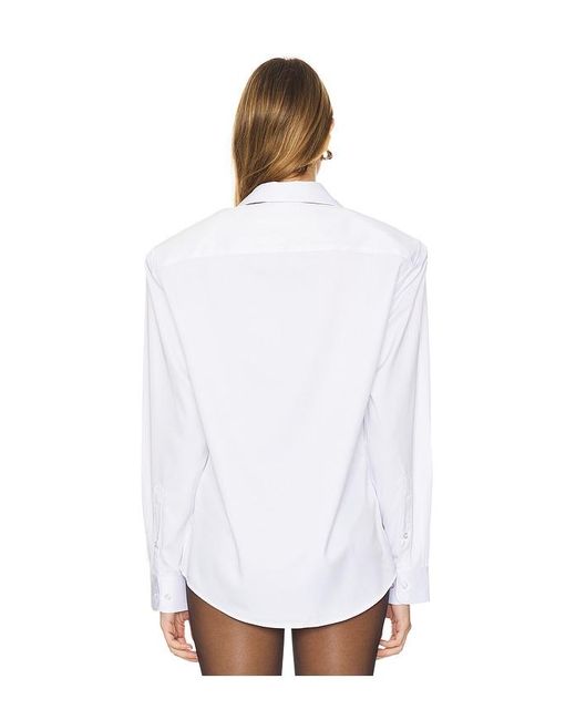 The Dolls House White Toni Bow Tie Shirt