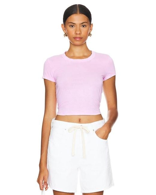 Cotton Citizen White Standard Baby Tee