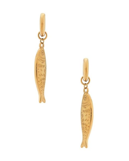 Casa Clara Metallic Rosetta Earrings