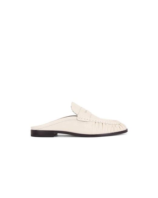 Dolce Vita White Betzy Mule Loafer