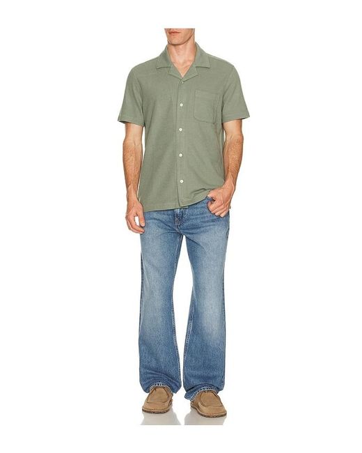 PAIGE Green Oliver Shirt for men