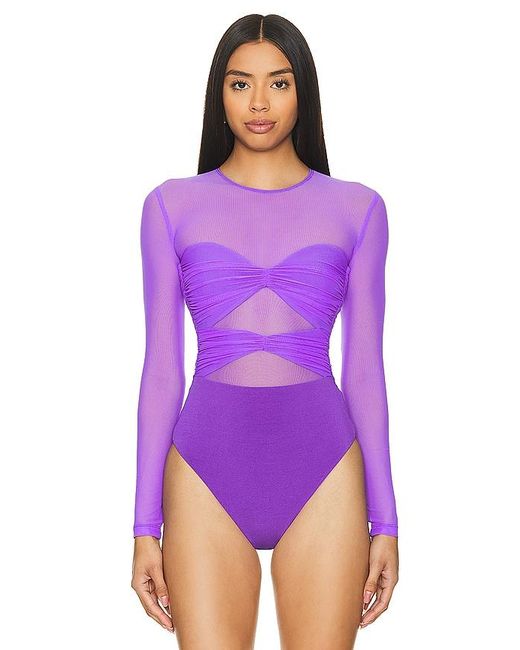 Nookie Purple Intrigue Bodysuit