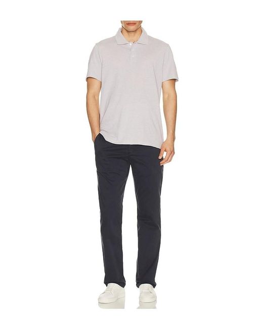 PAIGE White Demille Polo for men