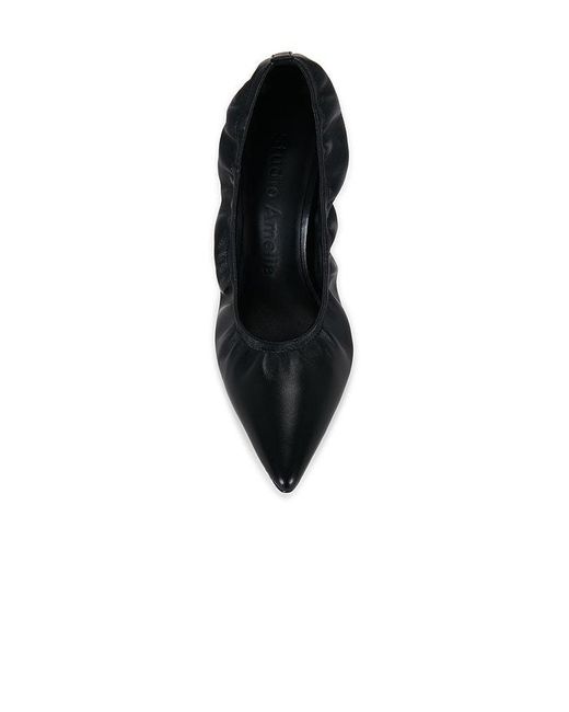 STUDIO AMELIA Black Rhodes 90 Heel