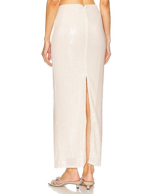 LPA White Paradisa Skirt